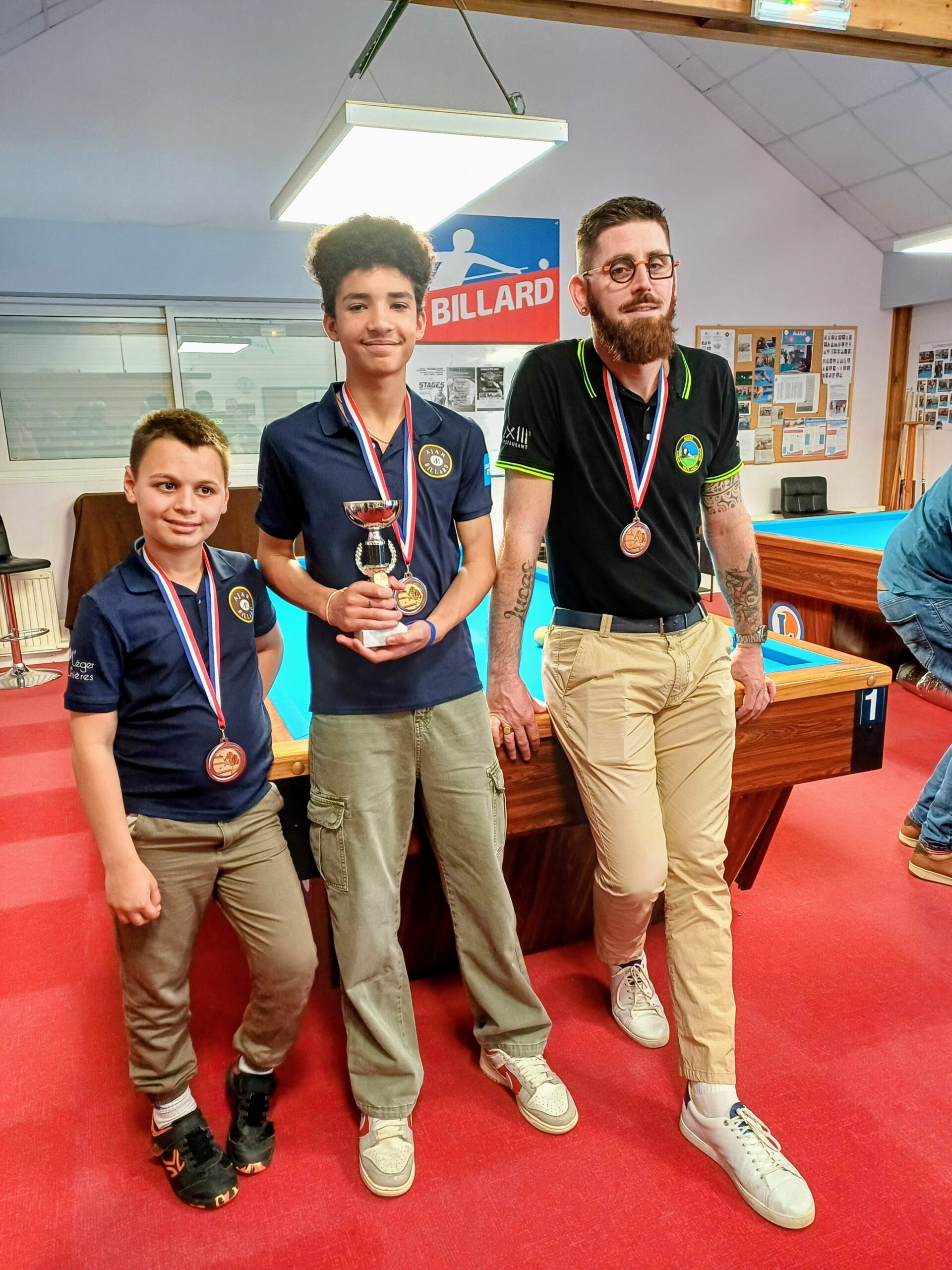 Ajar Billard Club beaucouzé compétition