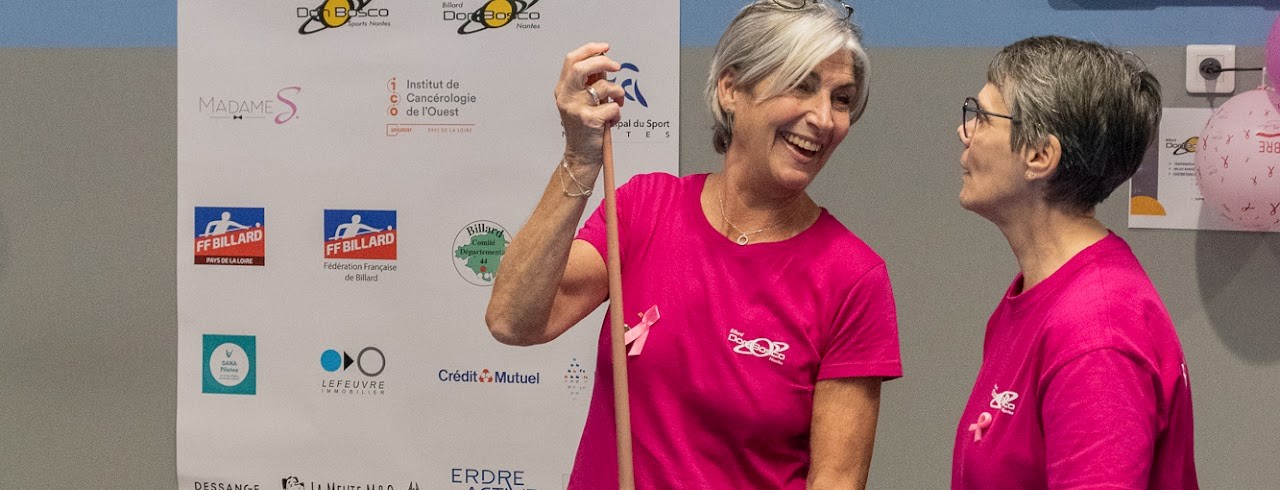 LE BILLARD POUR ELLES  [OCTOBRE ROSE]